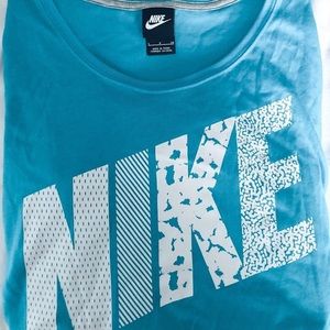 nike blue long sleeve